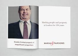 Marsh & Parsons - exciting advertising campaign....food for thought for bloggers