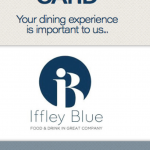 Iffley Blue Comment Card