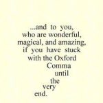 oxford comma usage