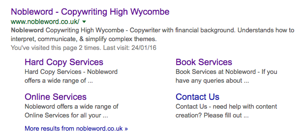 SEO Keyword stuffing - index structuring