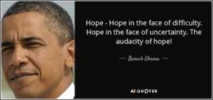 audacity of hope memorable phrase