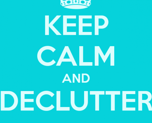 Spring Clean declutter