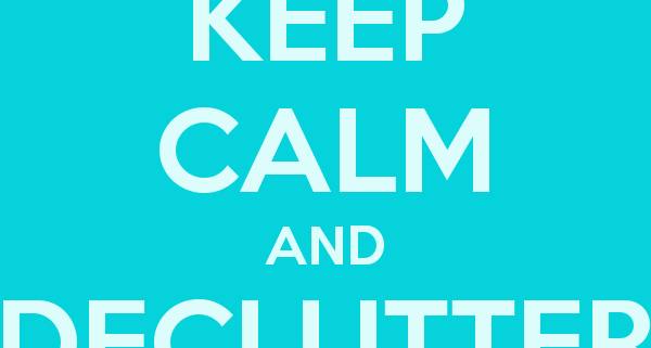 Spring Clean declutter